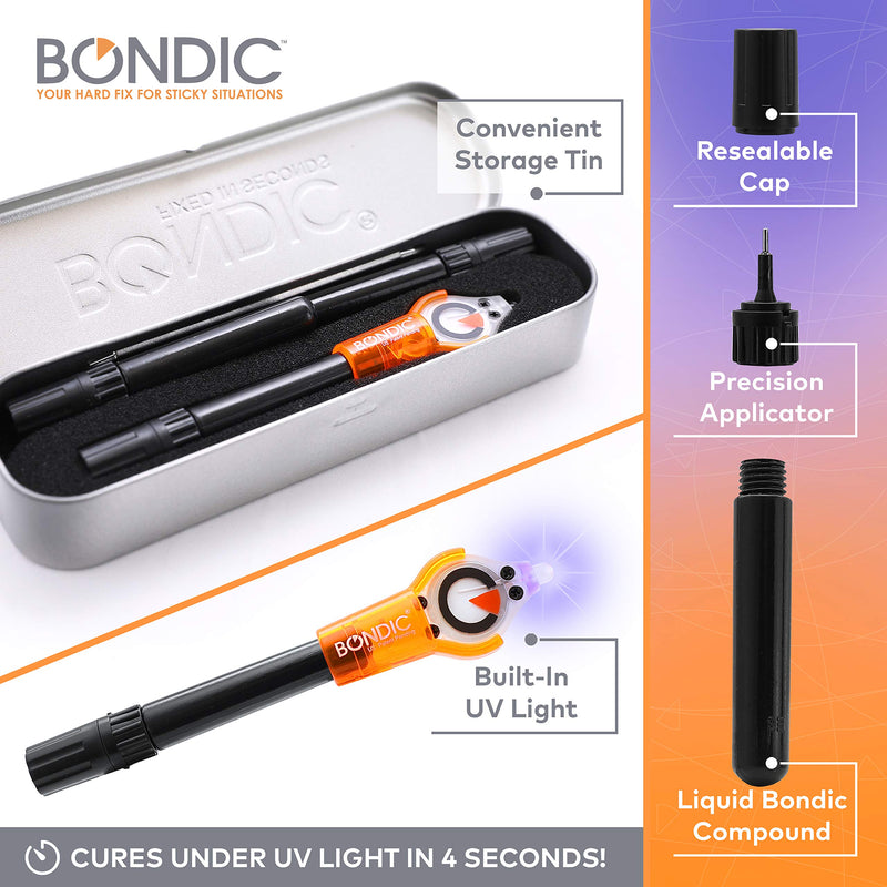 Bondic LED UV Liquid Plastic Welding Starter Kit Original Version - NewNest Australia