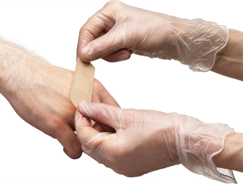 Disposable Vinyl Gloves Small, Non Latex Powder Free 100 Count Clear Small (Pack of 100) - NewNest Australia