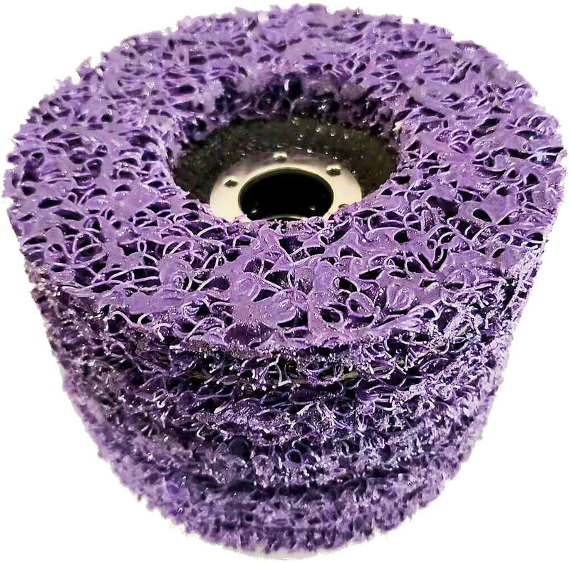5PCS - 5" Strip & Clean Discs for Angle Grinders (Purple) 5"x7/8" - NewNest Australia