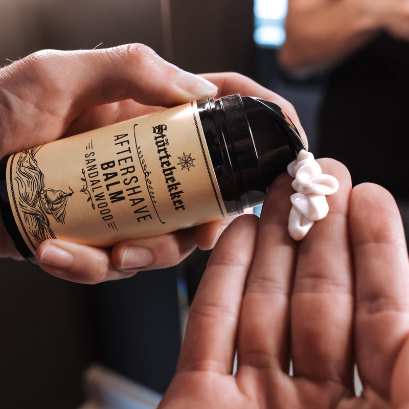 St√∂Rtebekker Premium After Shave Balm - Perfect For Shaving Treatment - After Shave Men - Pleasant Sandalwood Fragrance - High-Quality Ingredients - Gift Idea - Made In Germany - NewNest Australia