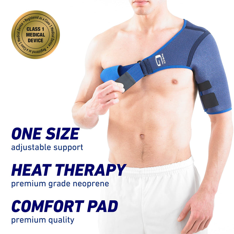 Neo-G Shoulder Support for Rotator Cuff, Dislocated Shoulders, Shoulder Pain Relief, Arthritis, Sports – Shoulder Brace for Men and Women – Adjustable Compression Strap - Class 1 Medical Device - NewNest Australia