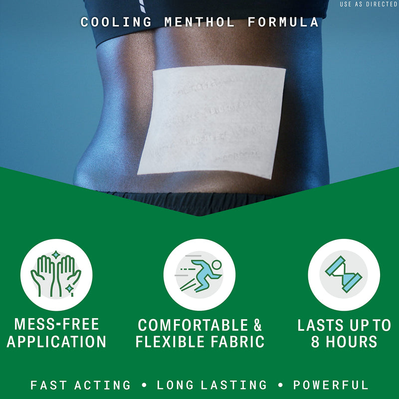 Biofreeze Menthol Pain Relieving Patches (5 Patches Per Box) Up To 8 Hours Of Pain Relief From Sore Muscles, Arthritis, Backaches, Spains, Bruises, Strains And Joint Pain (Package May Vary) - NewNest Australia