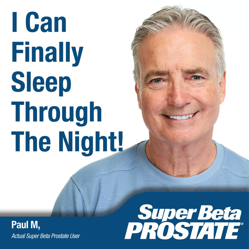 Super Beta Prostate Supplement for Men - Reduce Bathroom Trips Day & Night, Over 15 Million Bottles Sold - Promote Sleep, Better Bladder Emptying & Healthy Prostate, Beta Sitosterol (120ct, 2 Bottle) - NewNest Australia