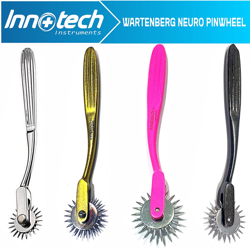 Nerve wheel needle wheel nerve wheel according to Wartenberg needle roller 1 wheel roller rustproof (1 wheel, silver) - NewNest Australia