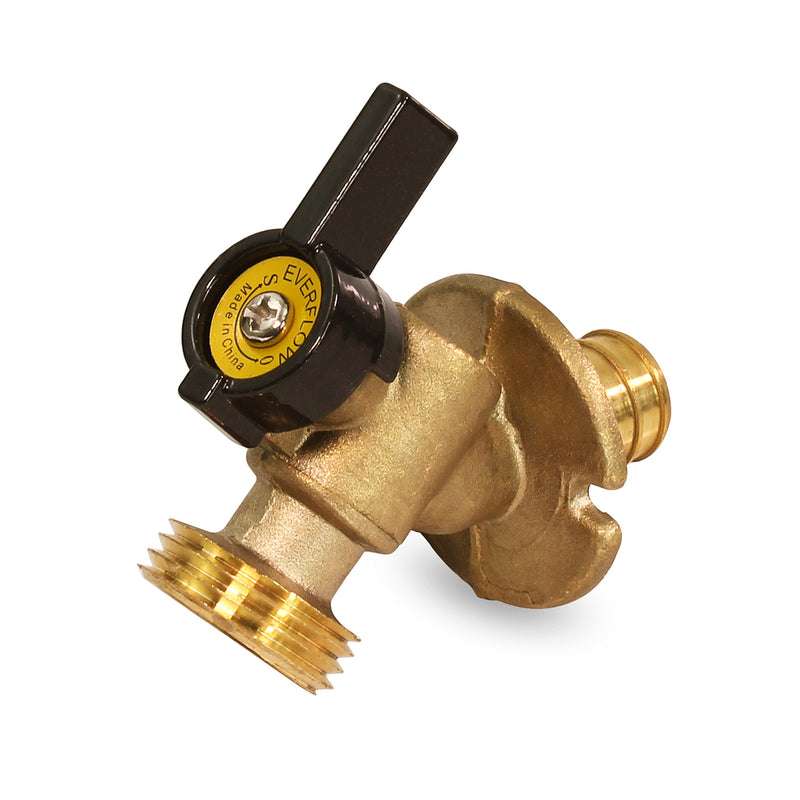 Midline Valve 69564Q Quarter Turn Sillcock Hose Bibb 3/4 in. Pex Inlet x MHT Outlet, Cast Brass, 3/4 3/4 - NewNest Australia
