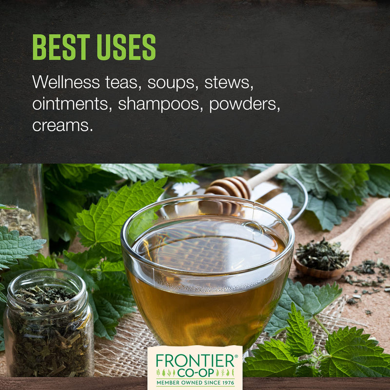 Frontier Co-op Organic Cut & Sifted Stinging Nettle Leaf 1lb - NewNest Australia