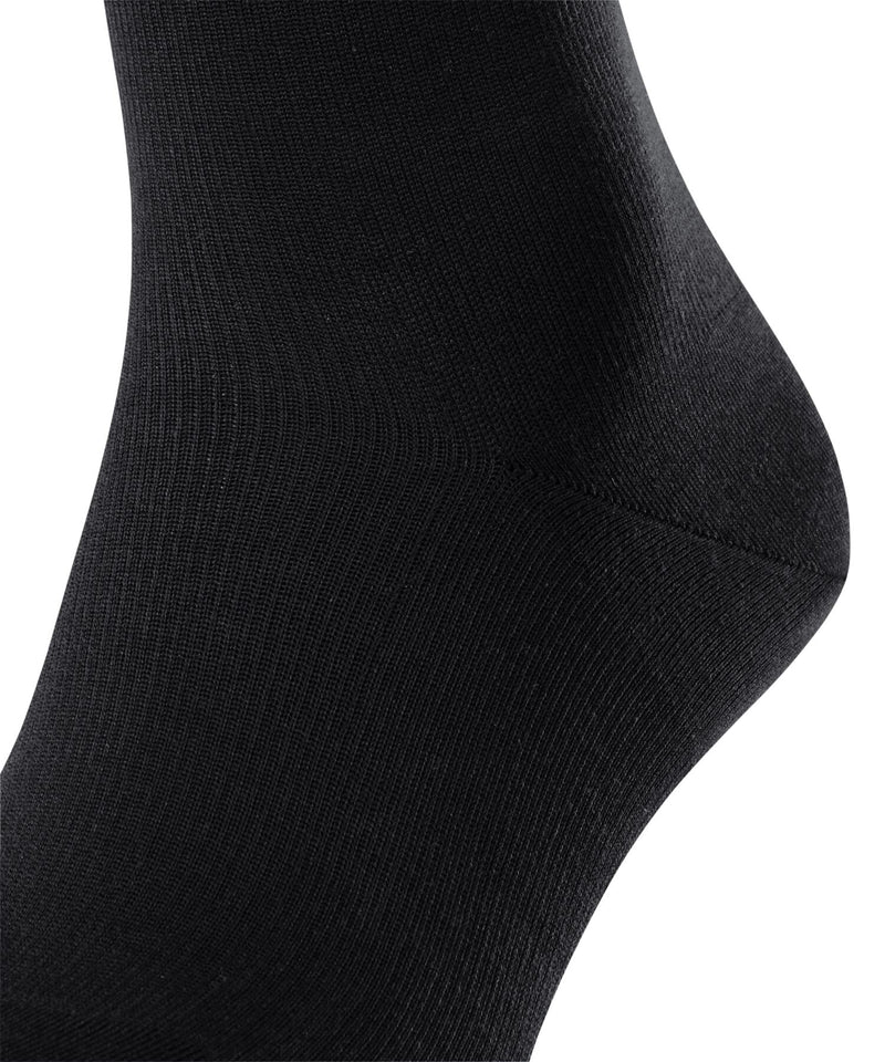 Falke Lufthansa Travel & Comfort Men'S Energizing Cotton Knee Socks Breathable Cotton Compression Stockings Elegant For Travel Long Standing Flights Invigorating The Legs 1 Pair - NewNest Australia