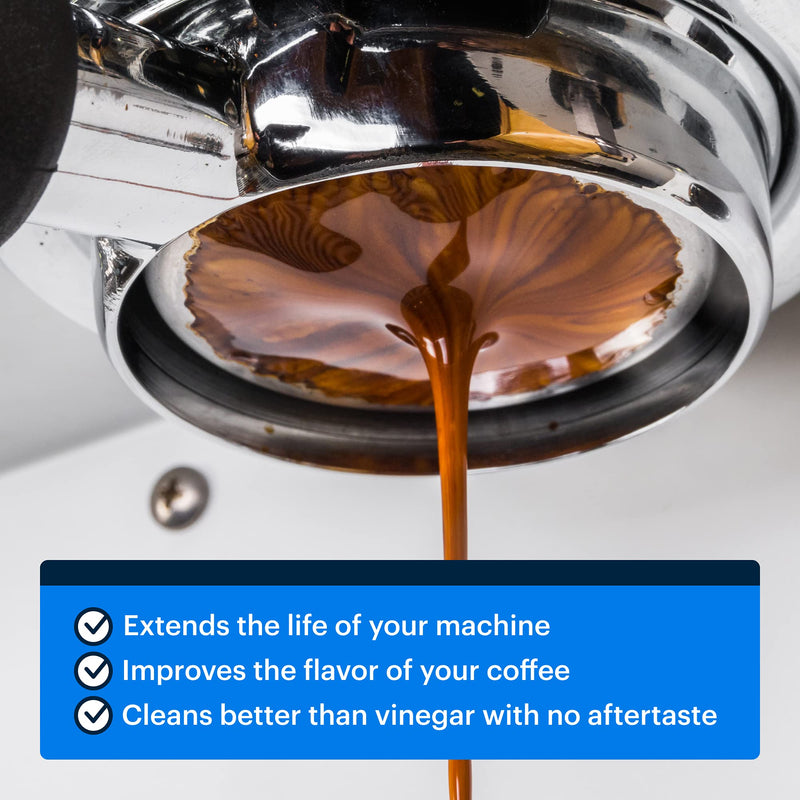 Keurig Compatible Descaling Solution & Keurig Cleaner (2 Uses) Works w/ Keurig Filter, Nespresso Descaling Kit, Breville, Coffee Pot Cleaner & Espresso Machines, Keurig Descaler / Keurig Accessories 1 Pack - NewNest Australia