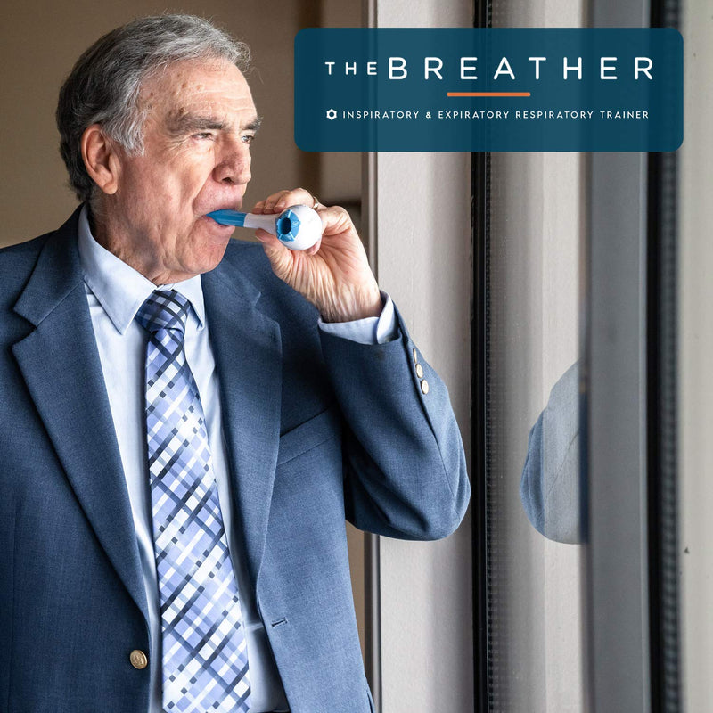 The Breather │ Natural Breathing Lung Recovery Exerciser Trainer for Drug-Free Respiratory Therapy │ Breathe Easier with Stronger Lungs │ FSA/HSA Eligible - NewNest Australia