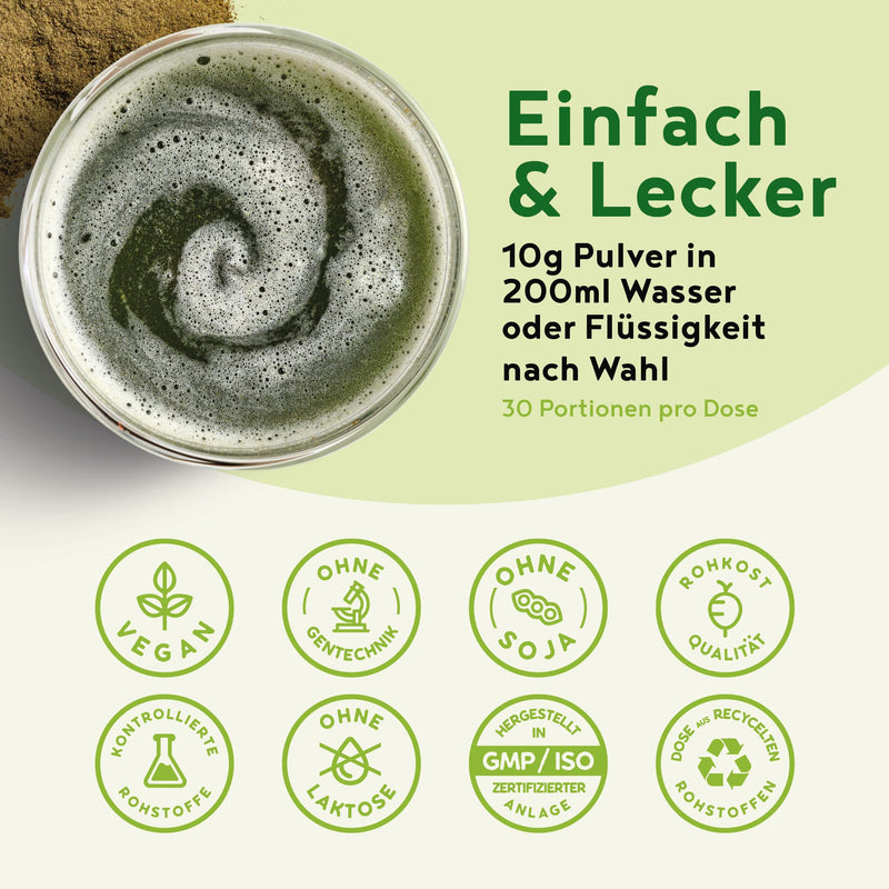 Wild Herbs Nutrient-Rich Phyto-Elixir With Medicinal Herbs, Adaptogens, Algae, Roots And Flowers With Ashwagandha, Opc, Nettle, Dairy Thistle, Chlorella, Yarrow - NewNest Australia