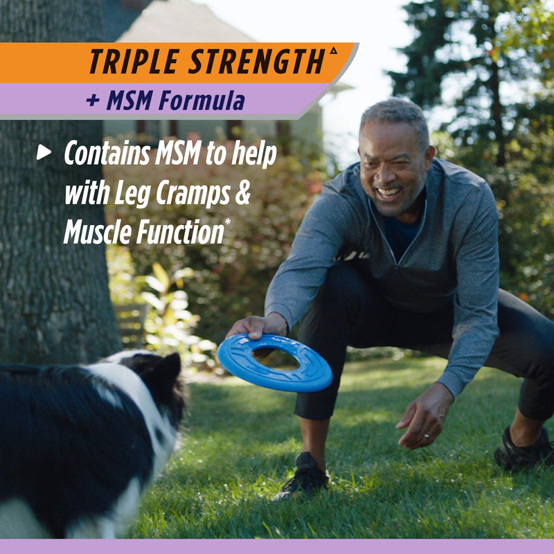 Osteo Bi-Flex Triple Strength with MSM Formula, Glucosamine Joint Health Supplement, Coated Tablets, 80 Count 3X + MSM - NewNest Australia