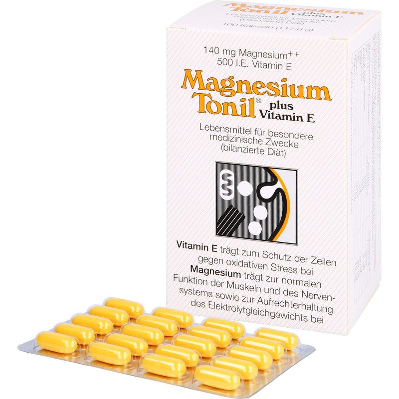 Magnesium Tonil Plus Vitamin E Capsules - NewNest Australia