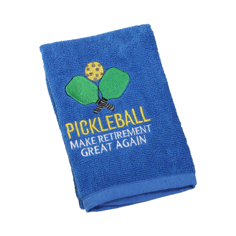 LEVLO Pickleball Sports Lovers Gift Pickleball Make Retirement Great Again Cotton Towels for Pickleball Lovers Gifts - NewNest Australia