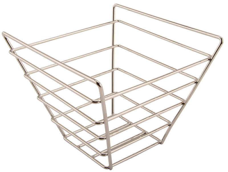 NewNest Australia - 7.5" Chrome Stackable Basket, Clipper Mill by GET 4-22089 (Qty,1) 