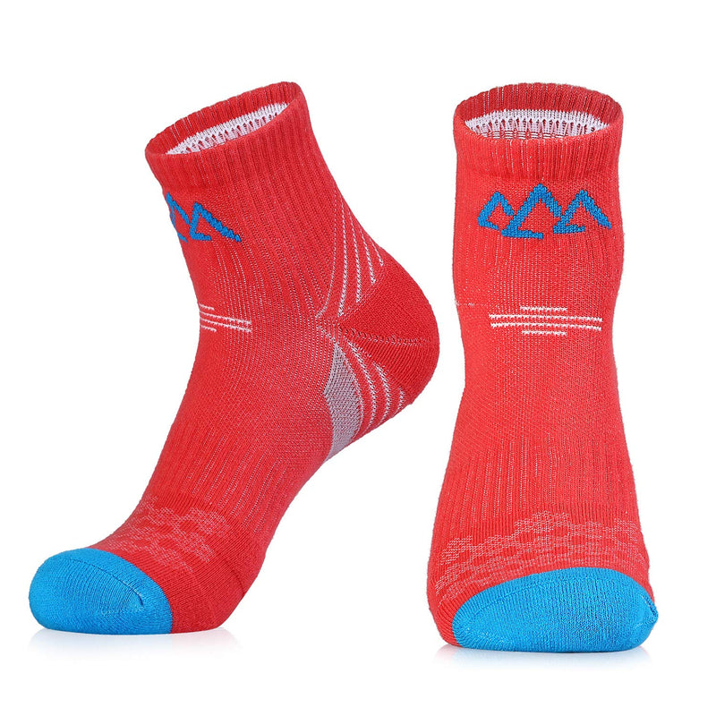 innotree 5 Pack Women's Cushioned Hiking Walking Running Socks, Crew Ankle Socks M (Womens 6-10 Us Size) - NewNest Australia