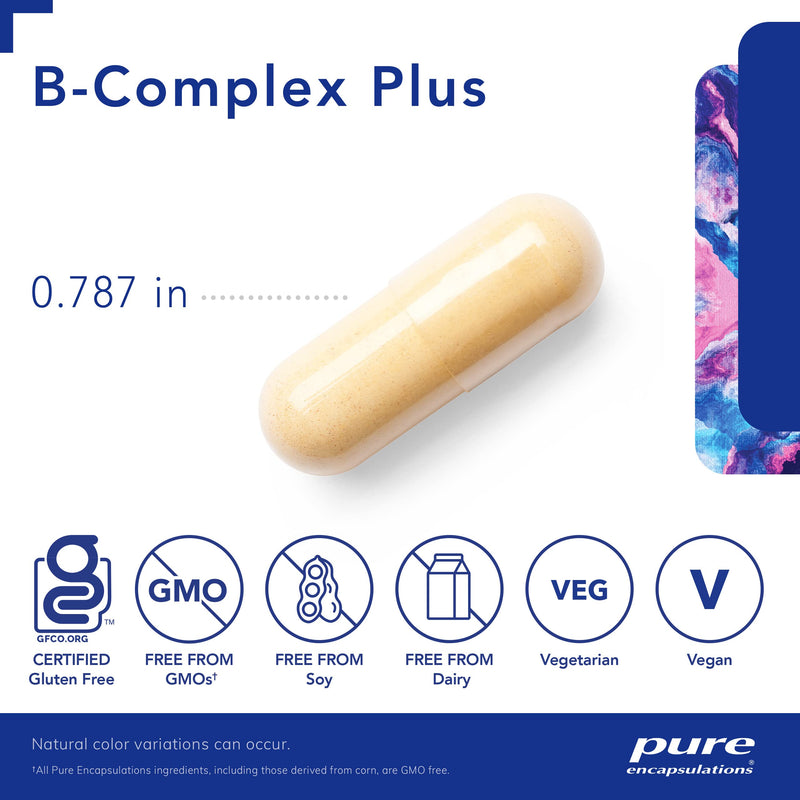 B-Complex Plus 120 veg. Capsules - NewNest Australia