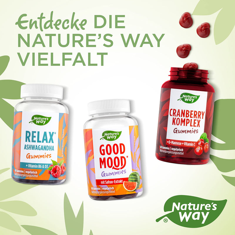 Nature'S Way Quercetin Zinc Gummies - Strengthen The Immune System With Lemon Flavor - From The Flowers Of The Japanese String Tree - 60X Vegetarian Gummy Bears With Zinc Without Artificial Additives - NewNest Australia