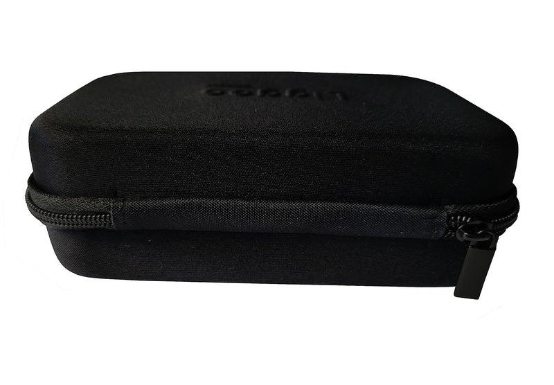 Protective bag hard case for razors shaving devices external dimensions 180 x 100 x 60 mm internal dimensions 175 x 95 x 58 mm shock protection integrated net and elastic band black (L) - NewNest Australia