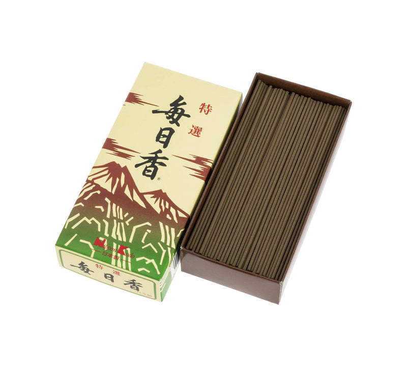 NewNest Australia - MAINICHI-KOH Kyara Deluxe 300 sticks by NIPPON KODO, Japanese Quality Incense Since 1575 