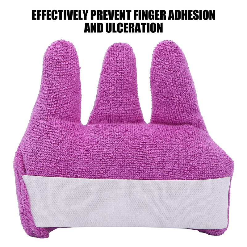 Finger Contracture Cushion, Finger Separator Elastic Band Hand Finger Grip Pad Finger Separator Training Device With Elastic Band Hand Finger Aid For Contracture For Elderly Bedridden Patients - NewNest Australia