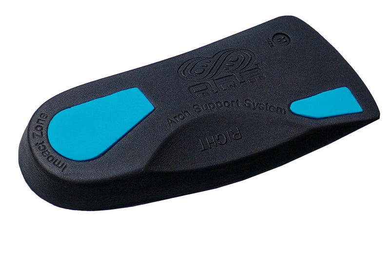 Orthotic ¾ Insoles. High Performance. Comfort Fit. Weak & Fallen Arches. Flat Feet & Plantar Fasciitis. Arch Support. Features EXTRA BALL OF FOOT IMPACT PAD. X-Small 3-4.5 - NewNest Australia