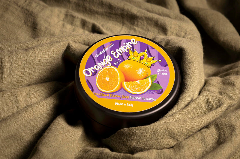 The Goodfellas' smile Orange Empire Shaving Soap AJ-1 Formula, 100 ml 100 ml (pack of 1) - NewNest Australia