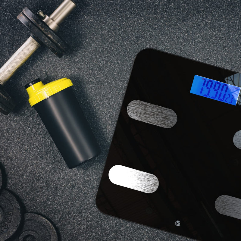 Wottocare Digital Scales Imc Analisie 18 Measurements Weight Body Fat Muscles Intelligent Bluetooth Scales App Ai Fit Bathroom Scales Pro Display Memory 9 Users - NewNest Australia