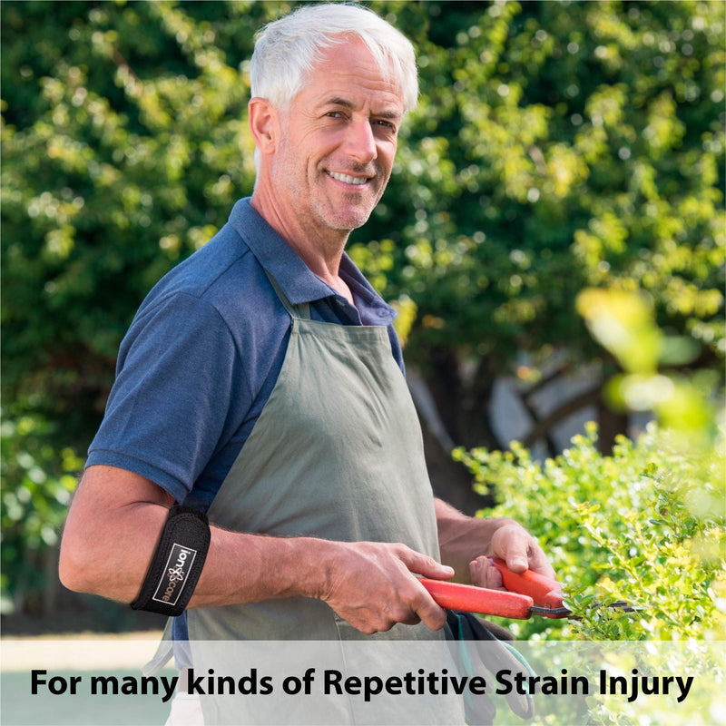 Ionocore® Tennis Elbow Support Strap - Golfers Arm Brace with Targeted Compression Pad & Fully Adjustable Clasp - Joint & Forearm Support Band to Aid Home Workouts & Exercise (1) 1 - NewNest Australia