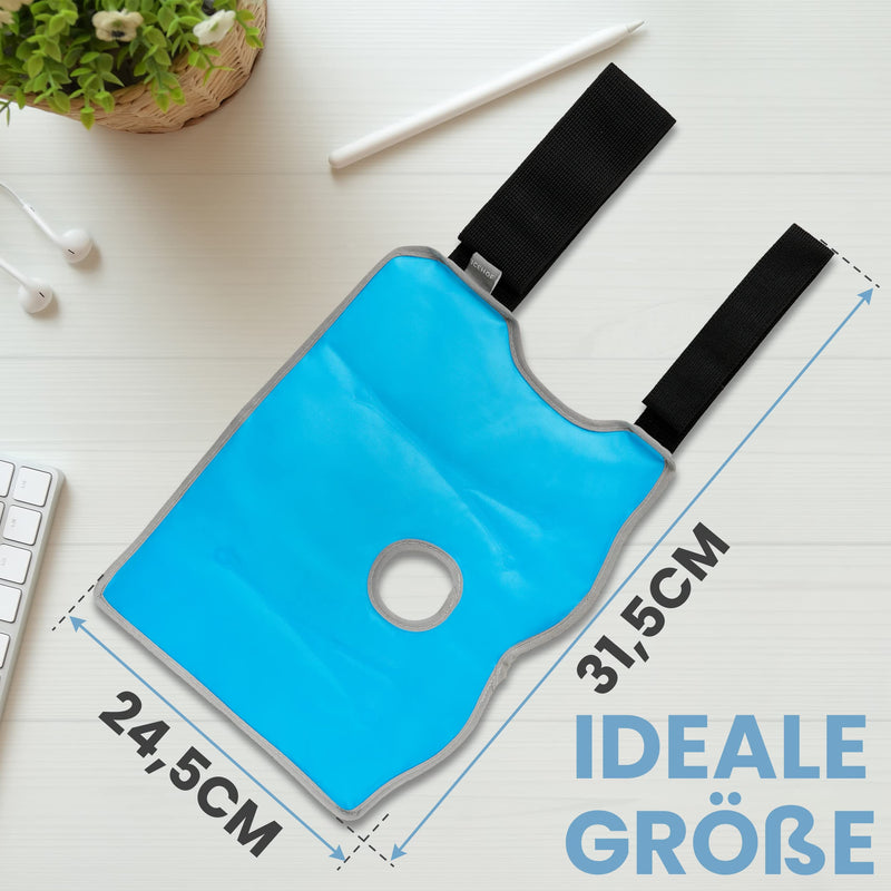 Icehof Wrist Cooling Pad - Cold Warm Compress With 2 X Velcro Fastening, Universal - High-Quality Cooling Gel & Upper - Cooling Bandage Cooling Cuff Like Cooling Gloves Hand Joint Pain - NewNest Australia