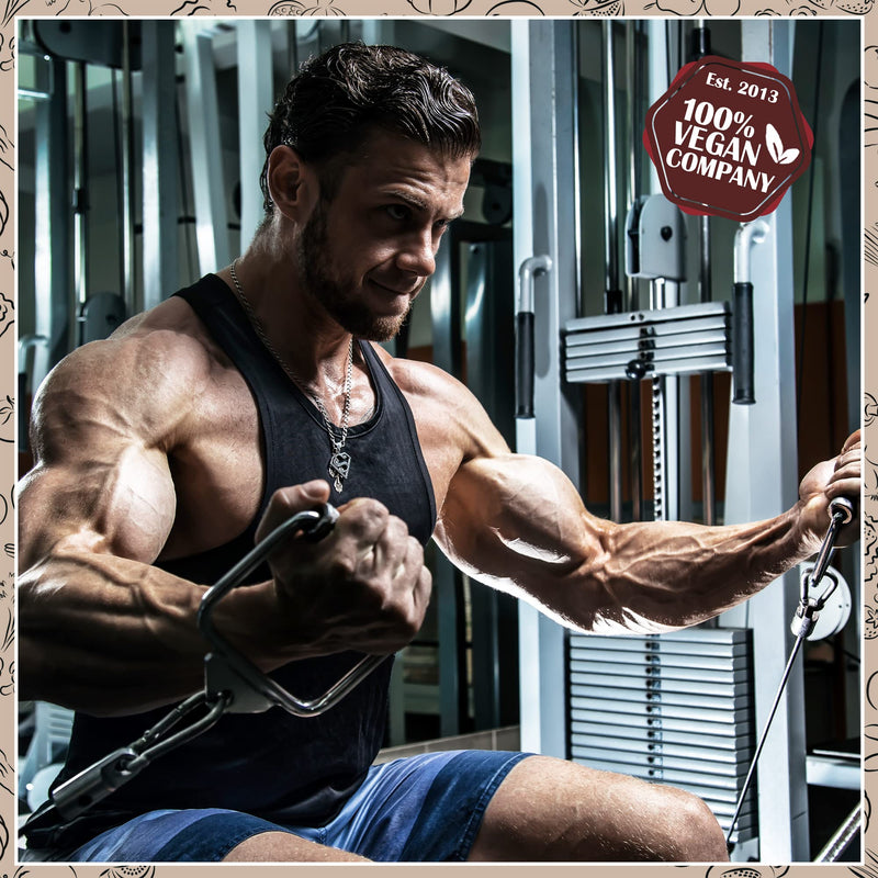 Pump Booster Without Caffeine Wild Berry 440 G ‚ Innovative Pump Formula Made Of Amino Acids And Plant Extracts ‚ High Dose Pre Workout Booster Caffeine Free ‚ Made In Germany ‚ 100% Vegan - NewNest Australia