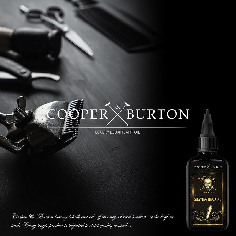 Shaver head oil & precision mechanics oil 50 ML clipper oil for hair clippers, hair cutting blades, beard trimmers & trimmers Razor & Safety Razor Oil | COOPER & BURTON light engine oil - NewNest Australia