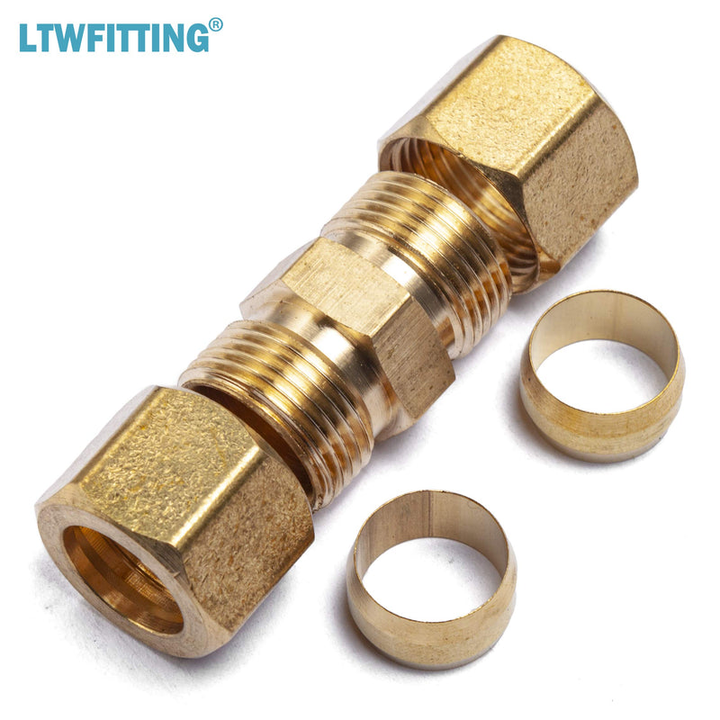 LTWFITTING 1/2-Inch OD Compression Union,Brass Compression Fitting(Pack of 5) - NewNest Australia