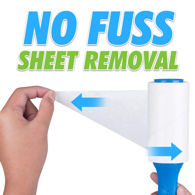 PetLovers Extra Sticky Lint Roller Mega Value Set 450 Sheets for Pet Hair Removal, Dog and Cat Lint Remover - NewNest Australia