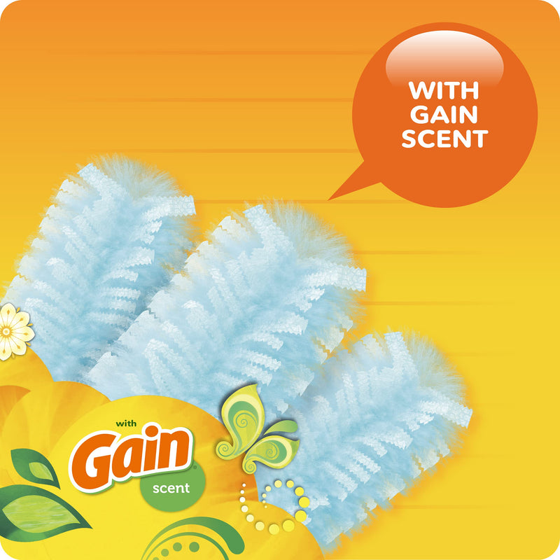 Swiffer 180 Dusters, Ceiling Fan Duster, Multi Surface Refills with Gain Scent, 18 Count - NewNest Australia