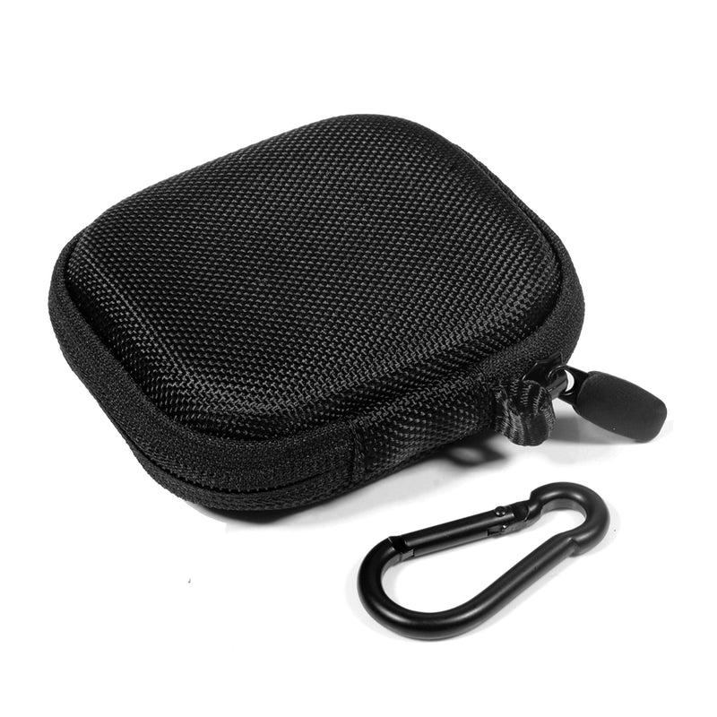WGear Credit Card Reader Case for Square Contactless Chip Reader, Chip Reader Scanner, USB Cables Small Accessories, Mesh Pocket, Secure Elastic Strap, Easy to go Carabiner Black - NewNest Australia