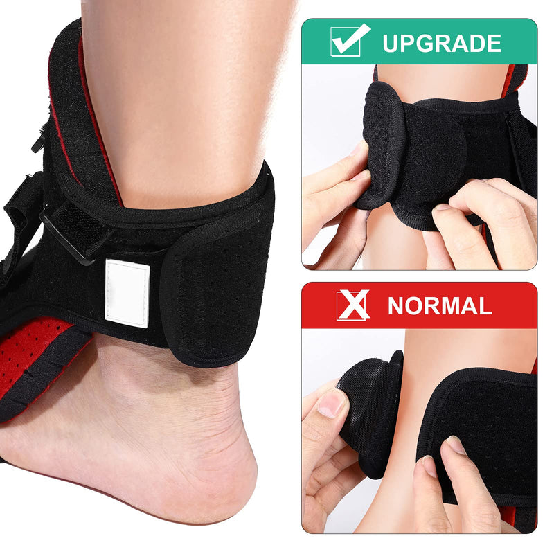 Healifty Plantar Fasciitis Night Splint Kit Adjustable Foot Drop Orthotic Brace with 2 Foot Pads 1 Massage Ball Foot Support Effective Relief from Plantar Tendonitis Pain Heel Arch Foot Pain - NewNest Australia