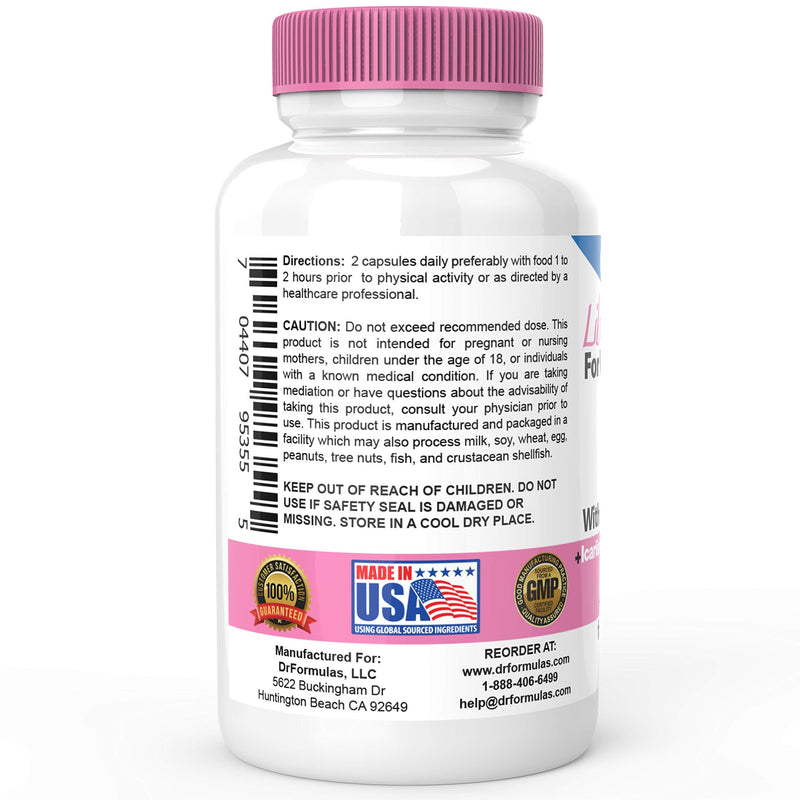 DrFormulas Libido Support for Women with Horny Goat Weed Extract with Maca, Epimedium and Icariin, (Formerly Lubedia), 60 Count - NewNest Australia