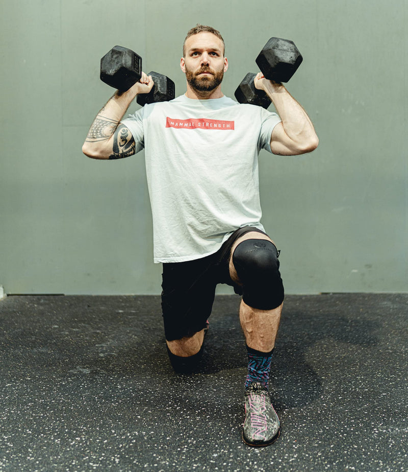 Mammal Strength Knee Sleeves (1 Pair) - V2 - Premium Wrapping Knee Sleeve Support, 7Mm Neoprene Compression - Gymnastics, Weightlifting, Fitness Training, Powerlifting, Crossfit - NewNest Australia