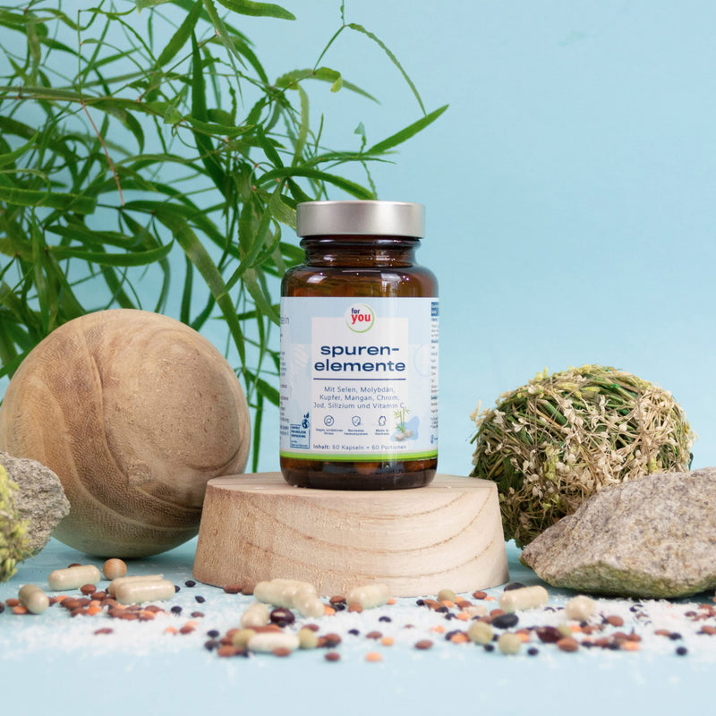 Trace Elements Complex 60 Capsules | Multimineral With Minerals, Trace Elements & Natural Vitamin C | Vegan, High Dosage, High Bioavailability | For Energy, Metabolism & Connective Tissue* - NewNest Australia