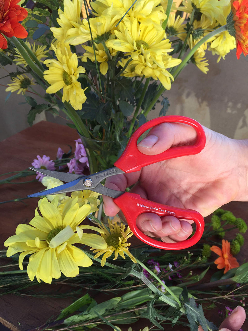 Wildflower Seed & Tool Company Floral Scissors Teflon Coated - NewNest Australia