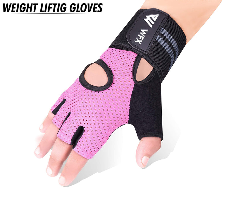 Westwood Fox Wfx Weight Lifting Gloves For Men And Women, Fitness Gloves With Wrist Brace Support For Workout, Training, Fitness, Hanging, Pull Up, Suit For Dumbbell, Cycling - NewNest Australia