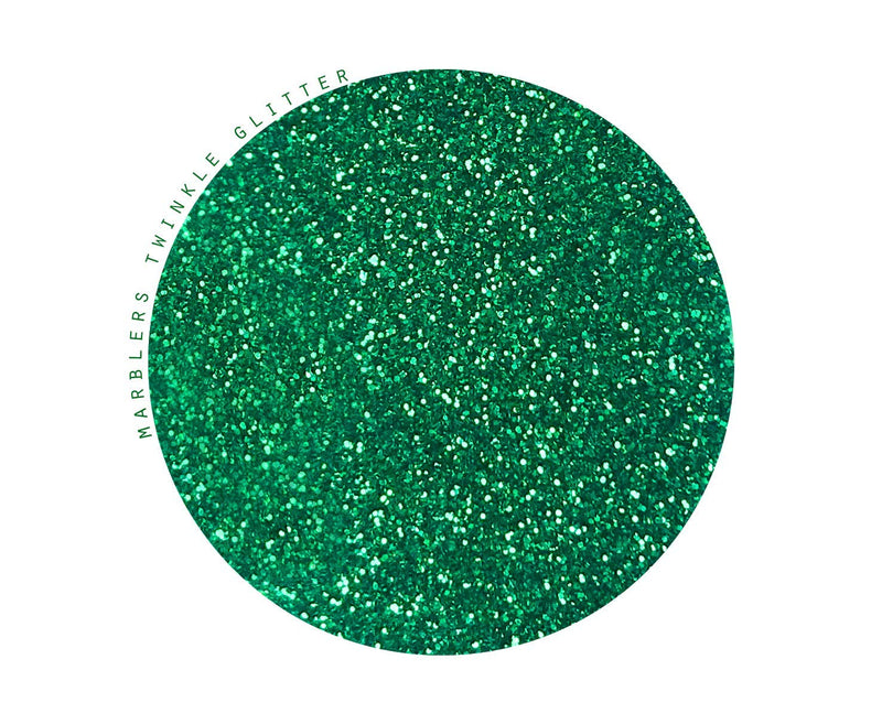 MARBLERS Craft Glitter 3oz (85g) [Christmas Green] | Fine Glitter | Non-Toxic | Great for Arts, Crafts, Slime, Epoxy, Resin, Nail Polish | Decoration | Festival | Body, Face, Eye, Hair Glitter | Christmas Green Glitter 3oz (85g) - NewNest Australia