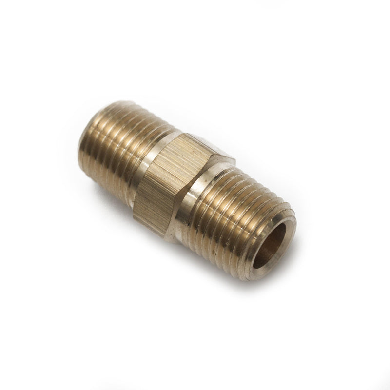 LTWFITTING Brass Pipe Hex Nipple Fitting 1/8 x 1/8 Inch Male Pipe NPT MNPT MPT Air Fuel Water(Pack of 5) - NewNest Australia