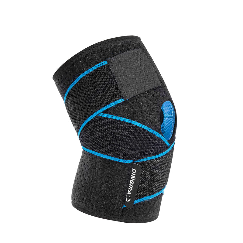 Dingira Knee Support For Men And Women, Breathable Orthopedic Knee Support, Adjustable Knee Support For Knee Pain, Meniscus Tear, Arthritis And Joint Pain Relief (Blue, L) - NewNest Australia