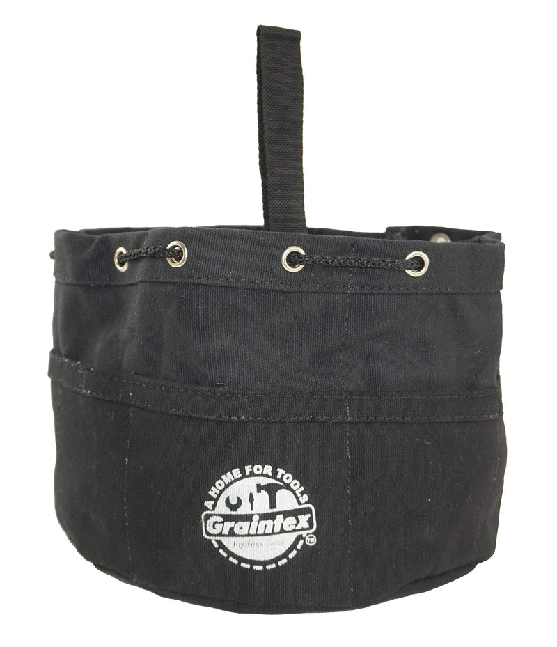 Graintex GB2883 Grab Bag Black Color Rip-stop Canvas 18 Pockets Drawstring Closure - NewNest Australia