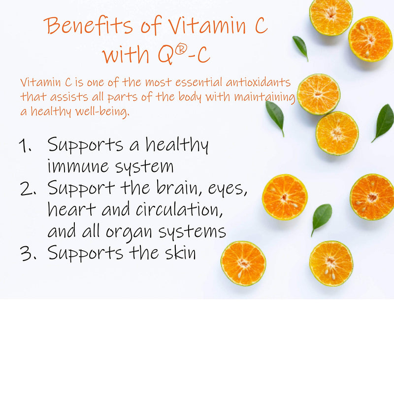Doctor's Best Vitamin C with QualiC 1000 mg NonGMO Vegan Gluten Free Soy Free Sourced from Scotland Veggie Caps, 120 Count - NewNest Australia