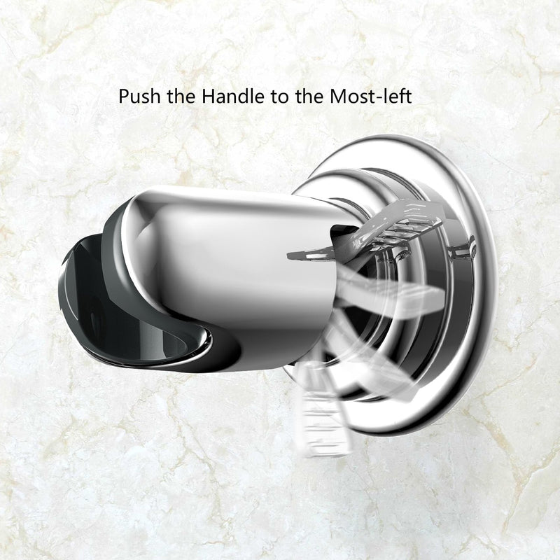 BOPai Vacuum Suction Cup Shower Head Holder,Adjustable 20 Degrees From the Wall Adjustable Holder 20° - NewNest Australia