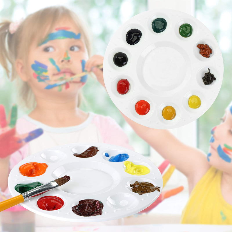 Mr. Pen- Paint Tray Palettes, 4 Pack, Paint Pallet, Paint Tray, Paint Palette, Paint Supplies, Palette, Paint Holder, Painting Palette, Paint Trays for Kids, Plastic Palette, Paint Pallets for Kids - NewNest Australia