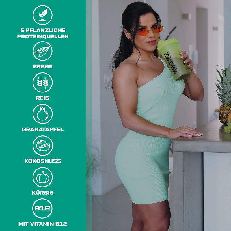 Scitec Nutrition 100% Vegan Protein, Flavored Drink Powder With Vegetable Proteins, With Vitamin B12 And Sweeteners, Sugar-Free, Gluten Free, 1 Kg, Chocolate - NewNest Australia