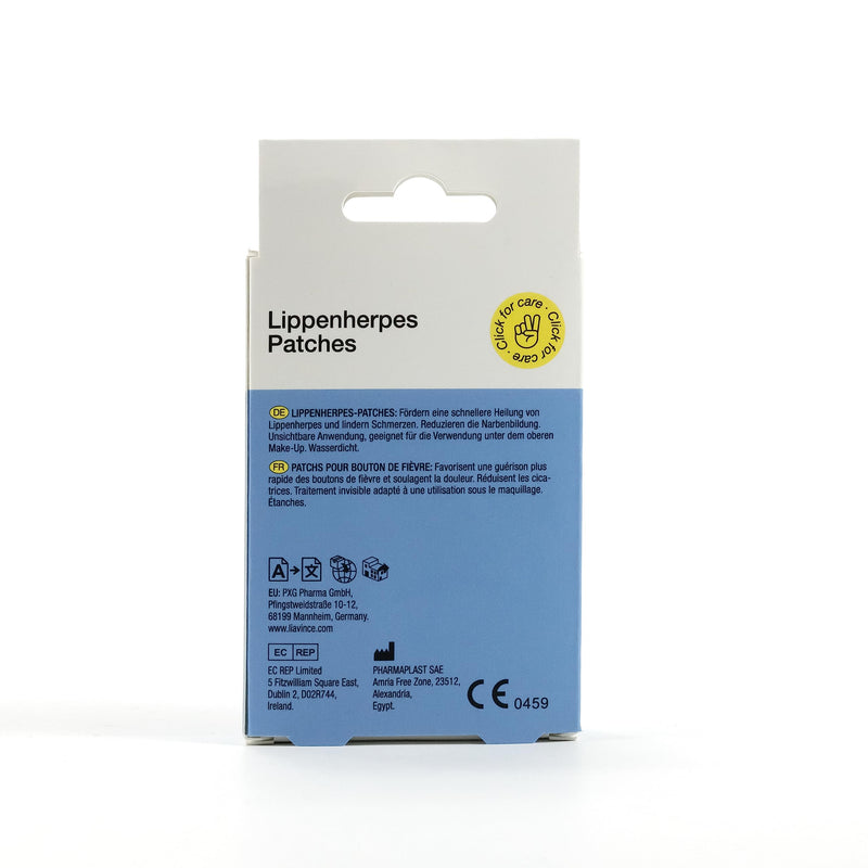 Liavince Lip Sore Patches, 15 Round Herpes Plasters 15 Mm, Transparent, Gelatin-Free, Waterproof, Pain Relief, Faster Healing, Virus Barrier, Reduce Scarring - NewNest Australia